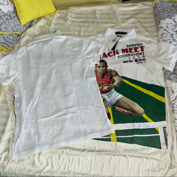 :::NWT:::Mens Ralph Lauren Chariots of Fire Polo custom medium slim fit - Picture 9 of 10